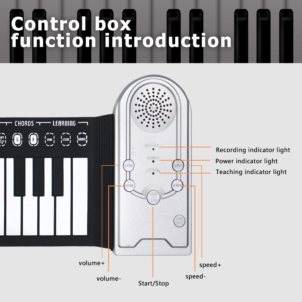 ForMePianos - 49-Key Roll Up